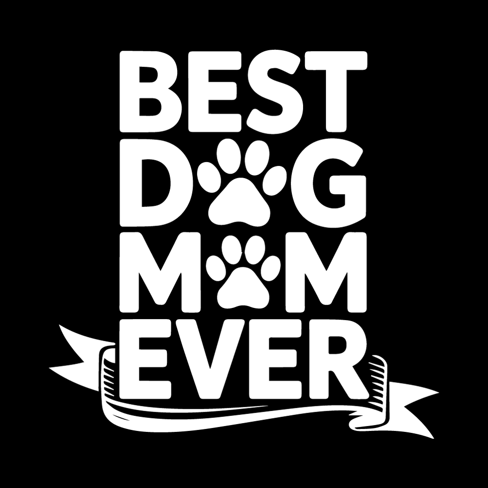 Best Dog Mom Ever decal