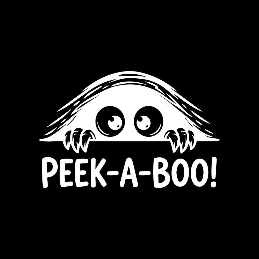 Peek-A-Boo decal