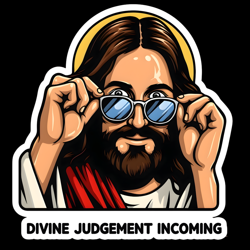 Divine Judgement Incoming Full Color Sticker