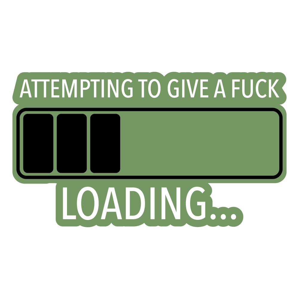 LOADING Full Color Sticker
