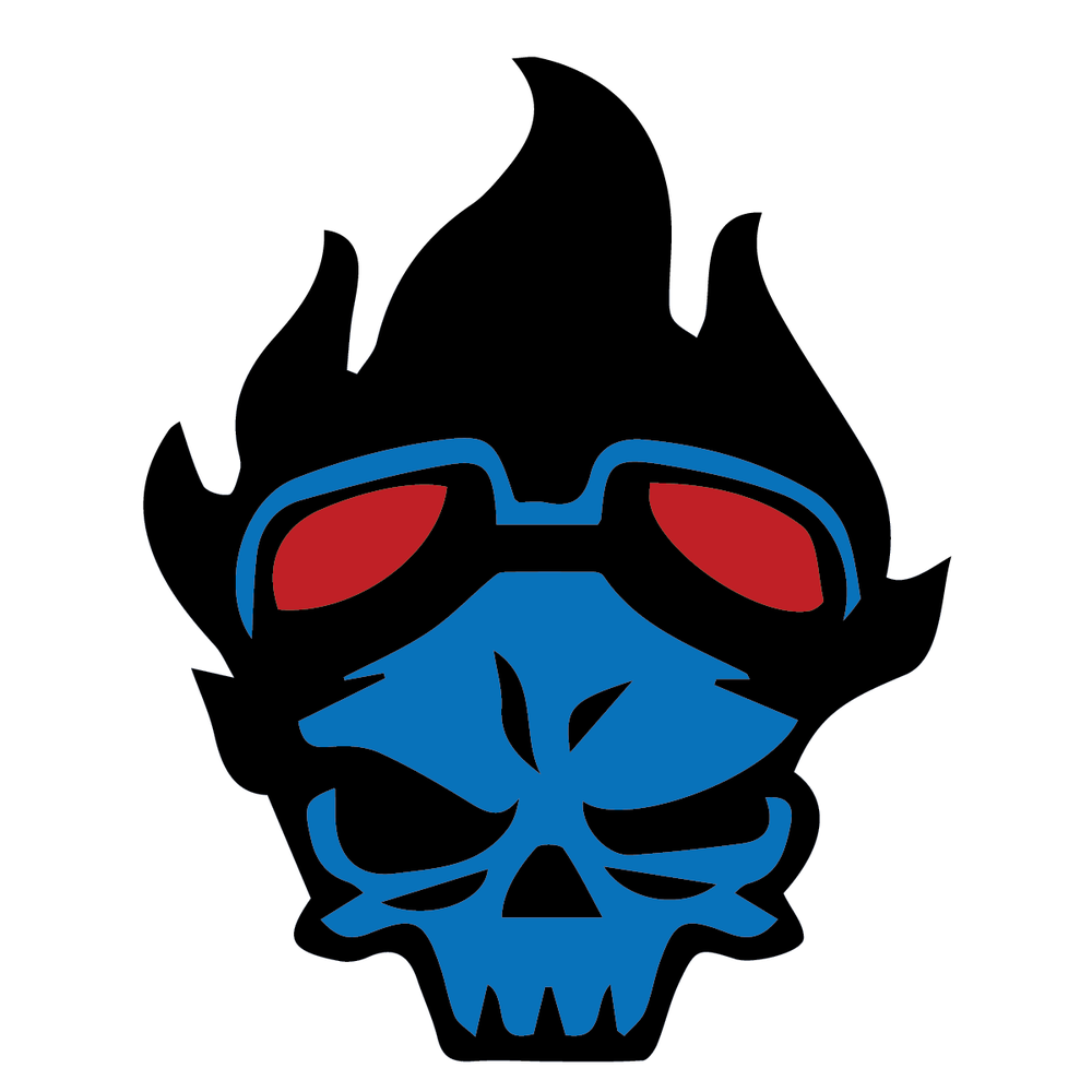 SKULL Full Color Sticker