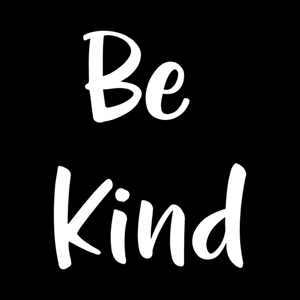 Be Kind decal