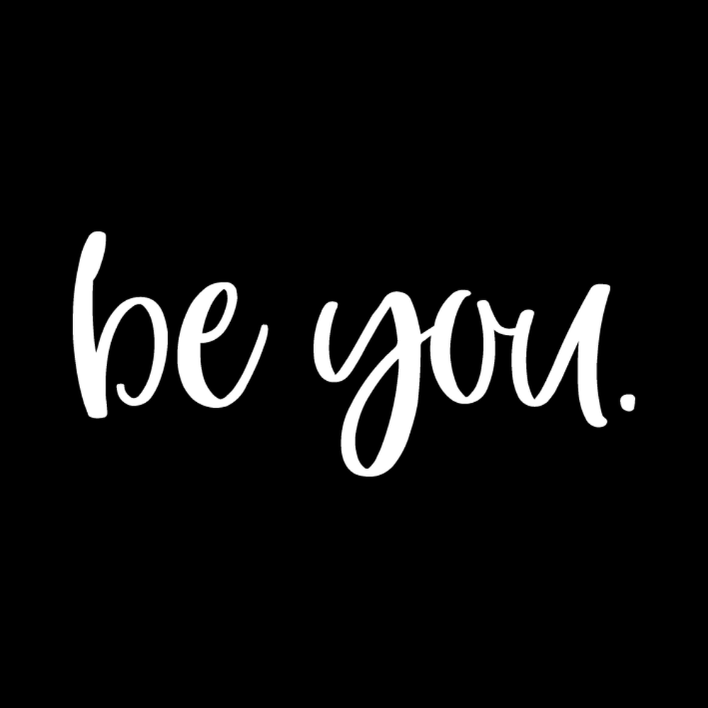 Be You III decal
