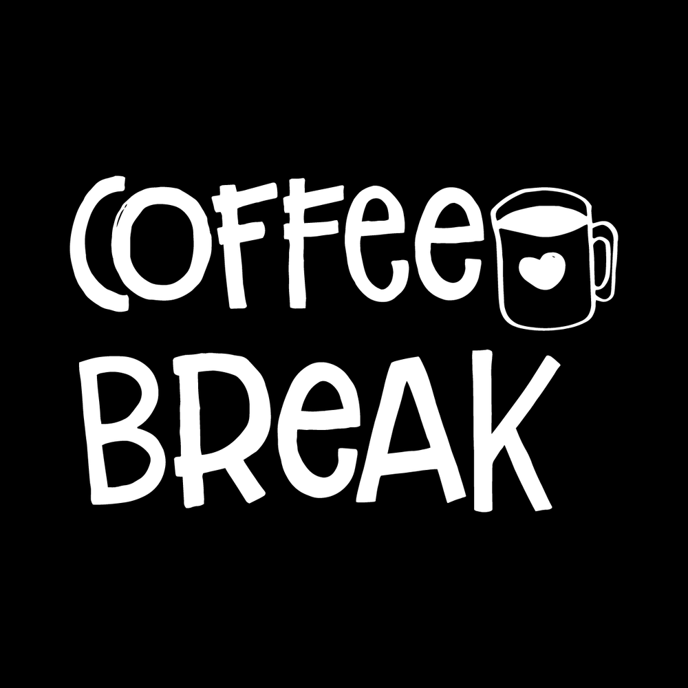 Coffee Break decal