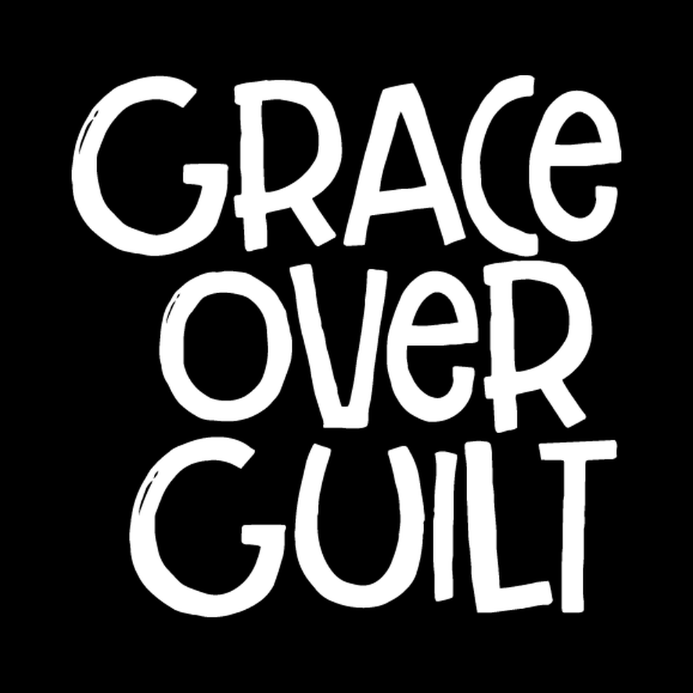 Grace Over Guilt Vinyl Decal Car Window Laptop Sticker vinyl decal for car window