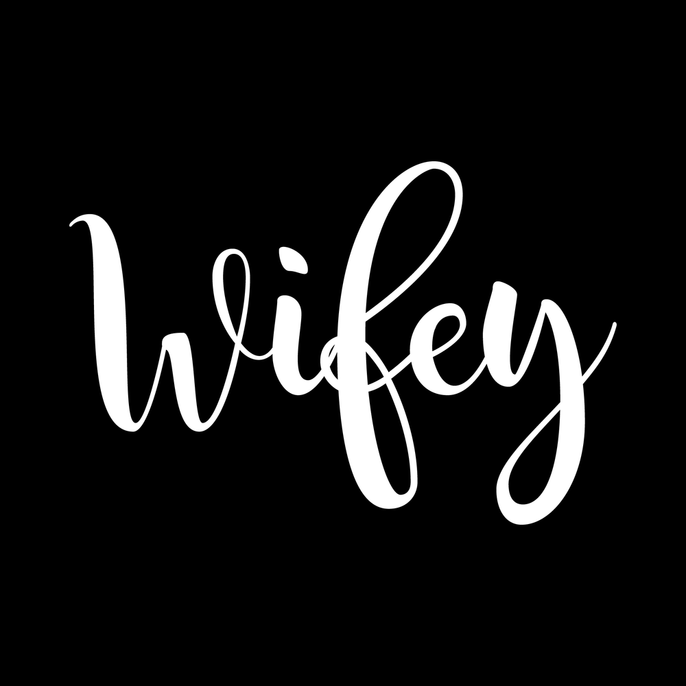 Wifey decal
