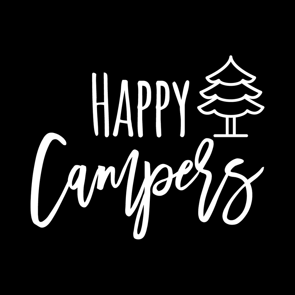 Happy Campers decal