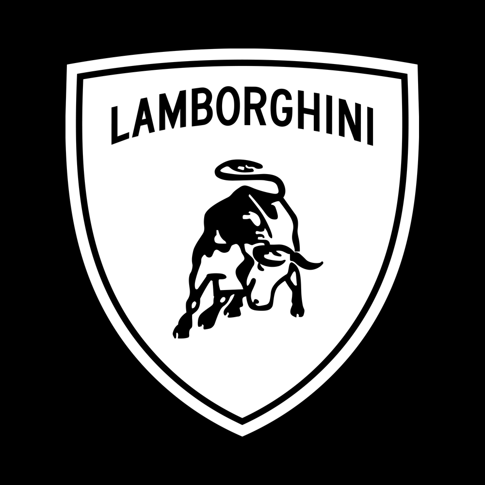 Lamborghini car logo vinyl decal