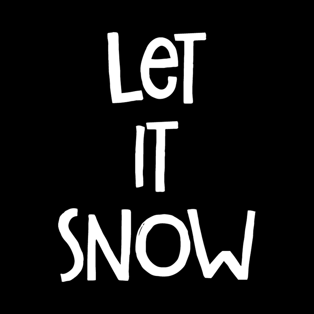 Let Its Now vinyl decal for car window