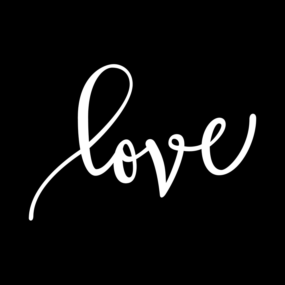 Love decal