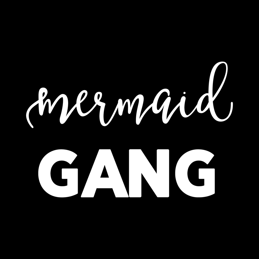 Mermaid Gang decal