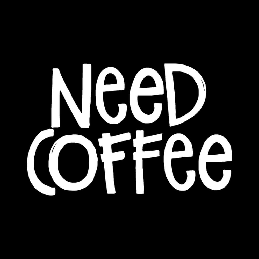 Need Coffee decal
