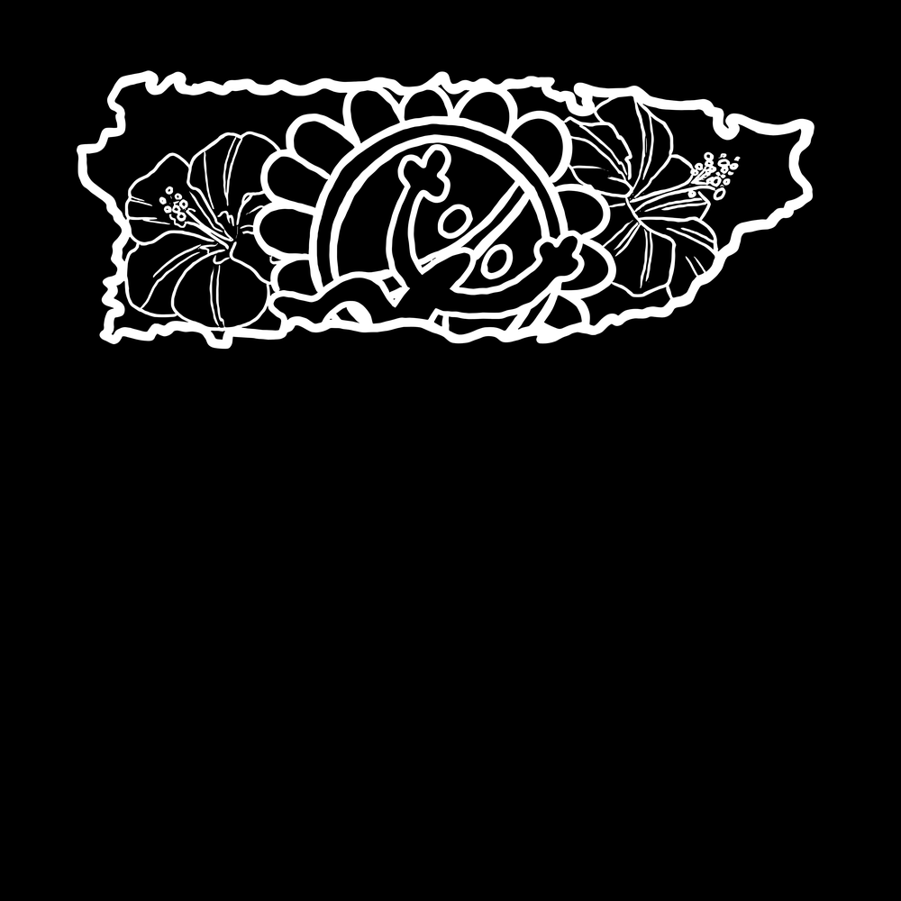Isla del Encanto License Plate decal