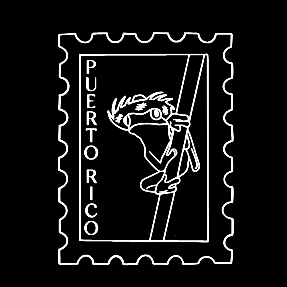 Frog Skateboard Stamp decal