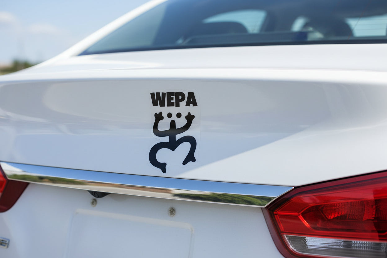 Sticker en Vinyl de Coqui Taino de Puerto Rico (Wepa)