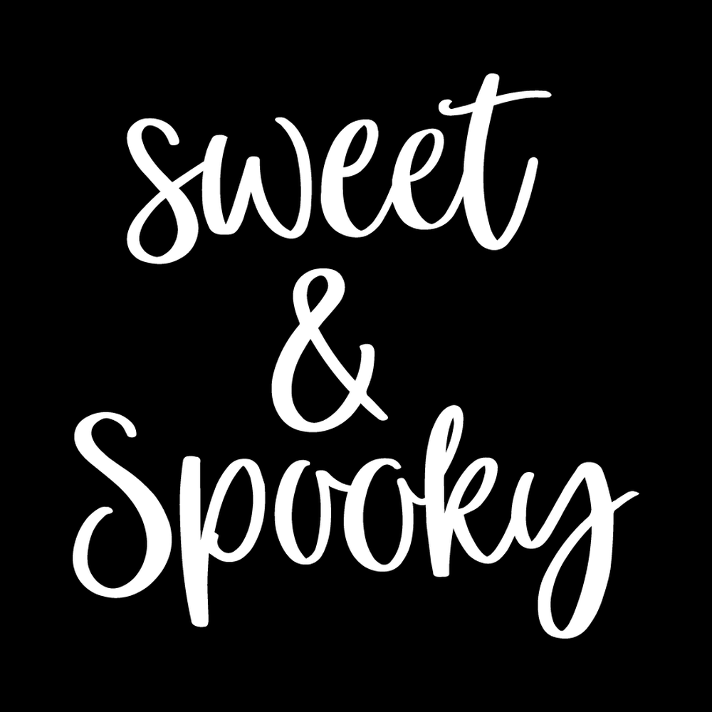 Sweet And Spooky decal