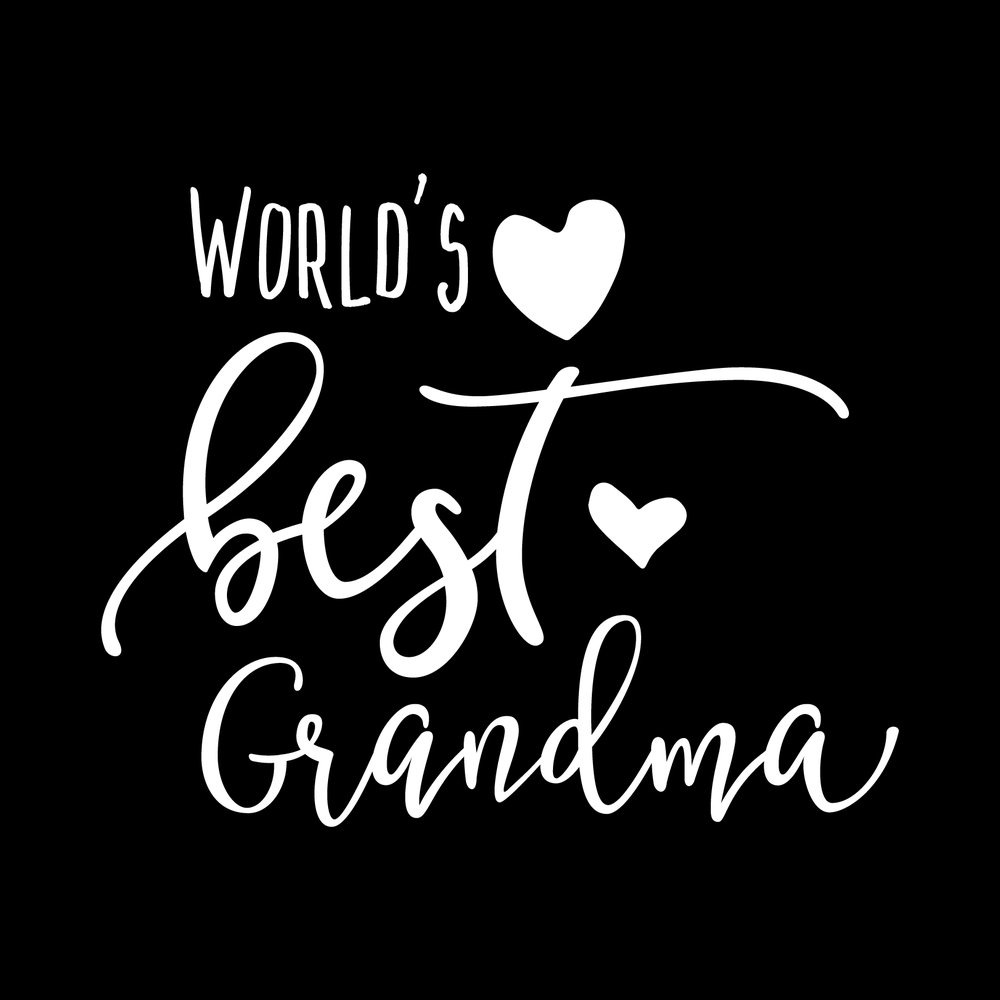 World's Best Grandma decal