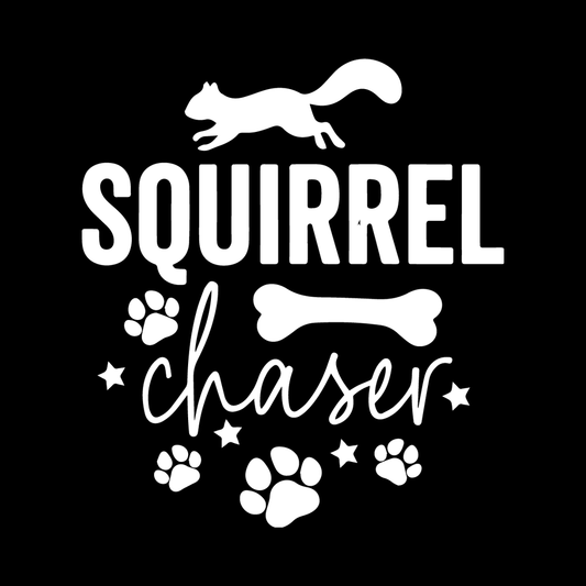 Squirrel Chaser decal