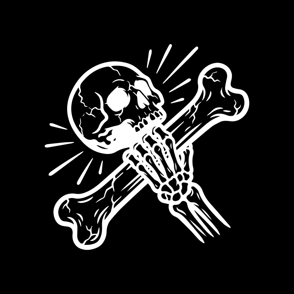 Skull and Crossbones decal