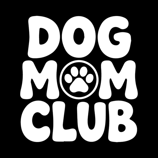 Dog Mom (Club) decal