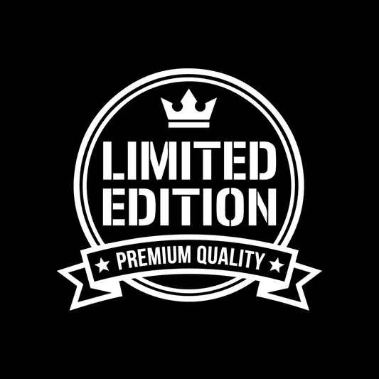 Limited Edition Premium Quality vinyl decal for car window