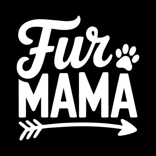 Fur Mama (Arrow) decal