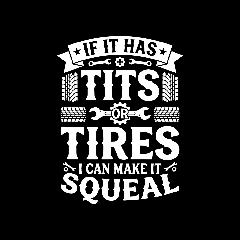 Tits Or Tires decal