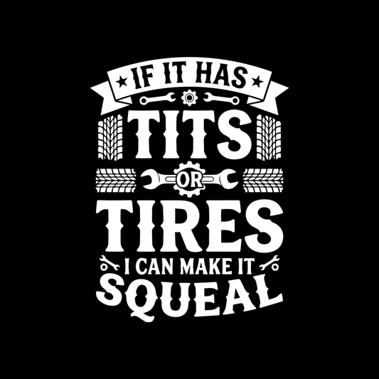 Tits Or Tires decal