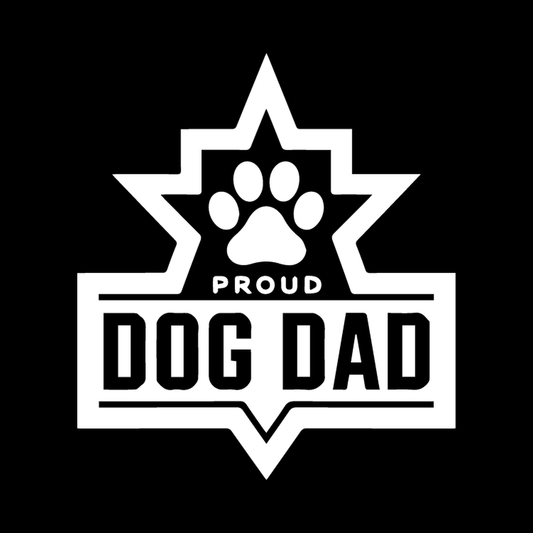 Proud Dog Dad decal