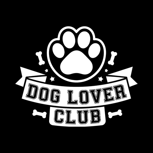 Dog Lover Club decal