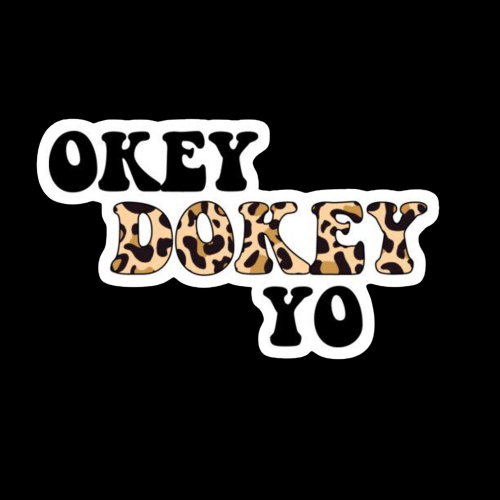 Okey Dokey Yo Full Color Sticker