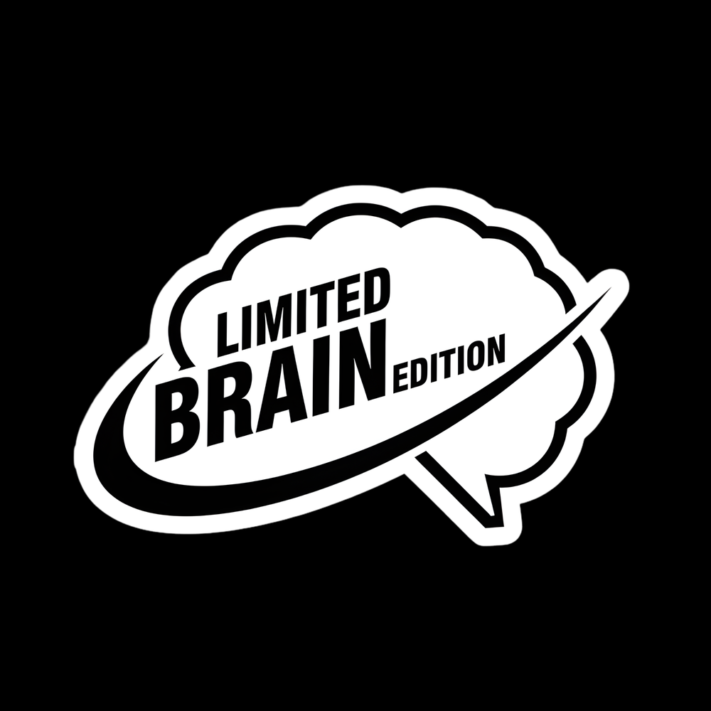 Limited Brain Edition Full Color Sticker