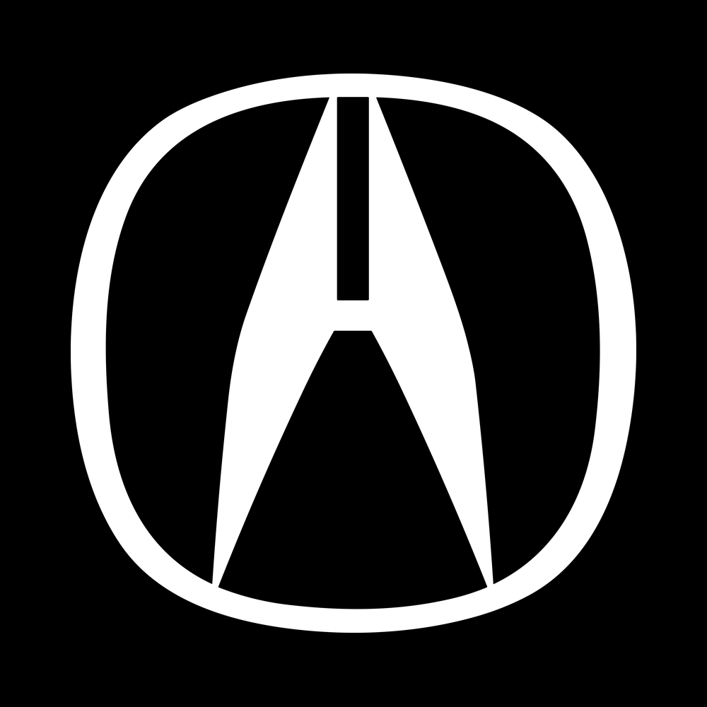 Acura car logo vinyl decal