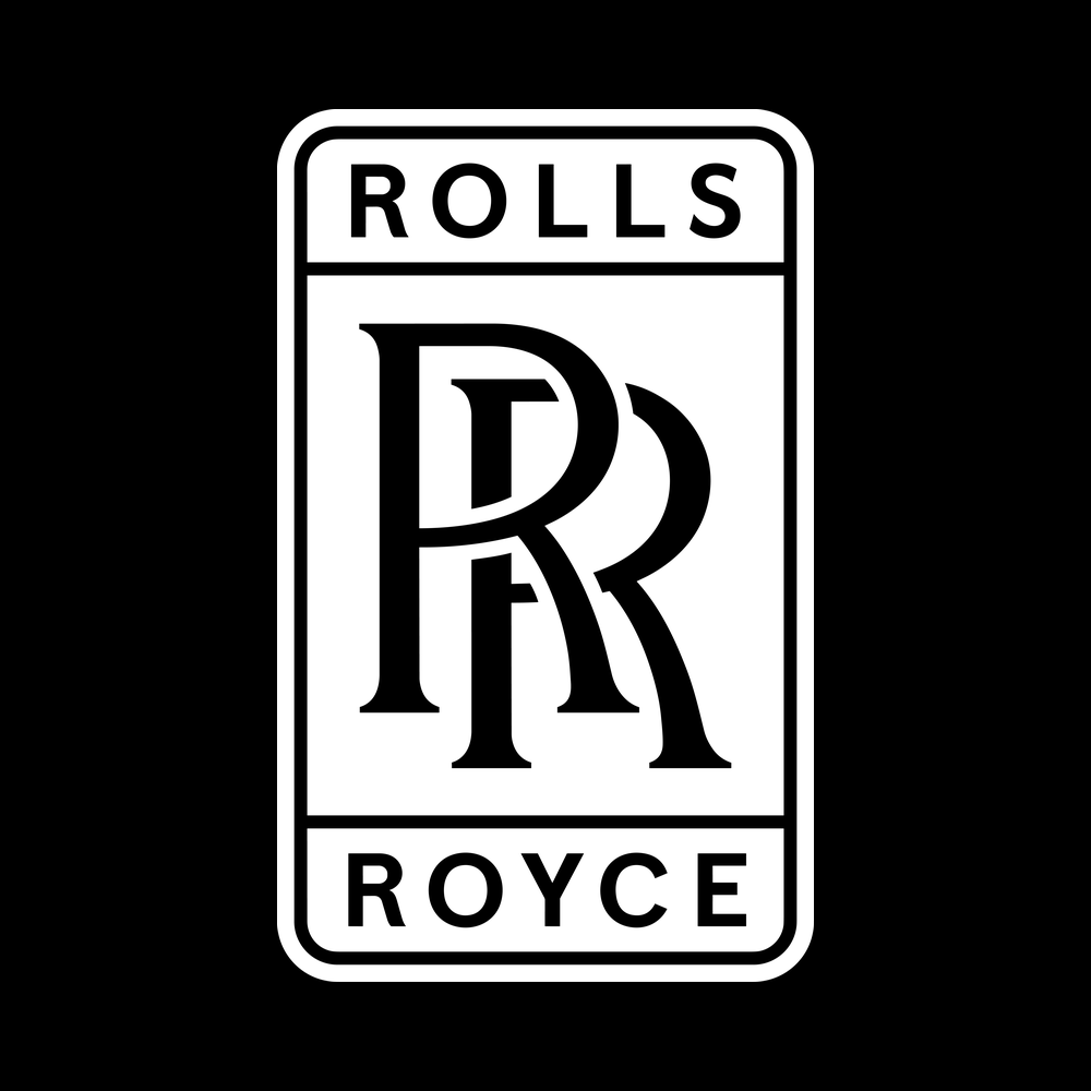 Rolls-Royce car logo vinyl decal