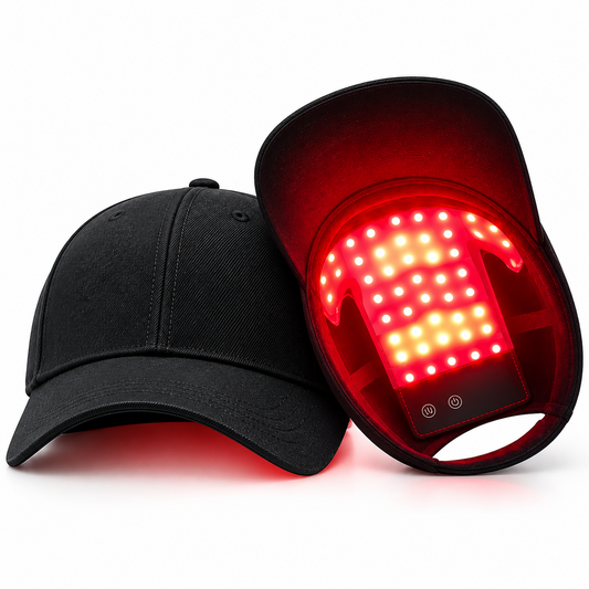 650nm Red LED Light Therapy Hat Hair Loss Treatment Cap Hair Growth Regrowth US1