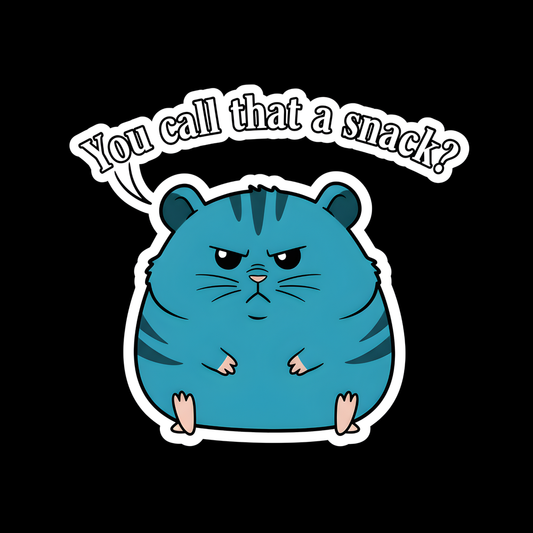 You Call That A Snack Full Color Sticker