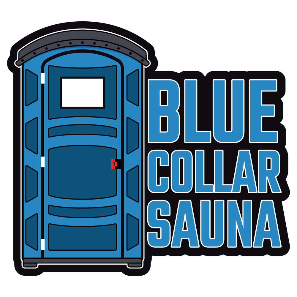 Blue Collar Stickers 01 Full Color Sticker