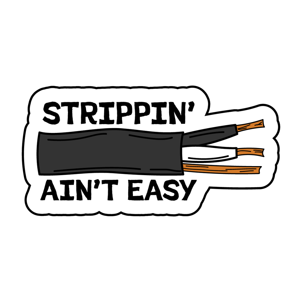Blue Collar Stickers 33 Full Color Sticker
