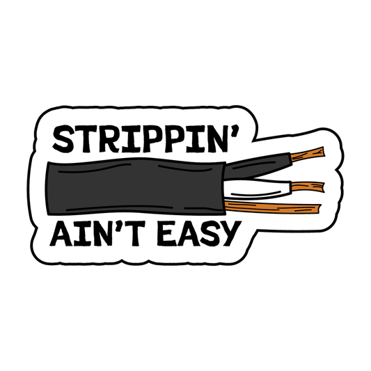 Blue Collar Stickers 33 Full Color Sticker