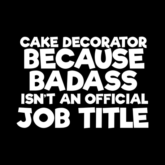 Cake Decorator decal