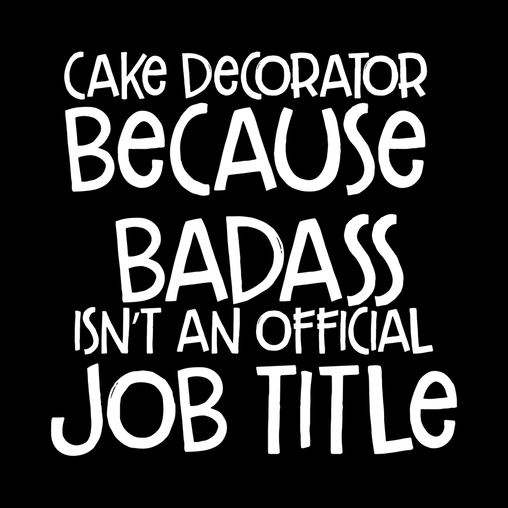 Cake Decorator decal