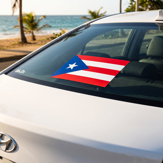 Sticker en Vinyl de Bandera de Puerto Rico