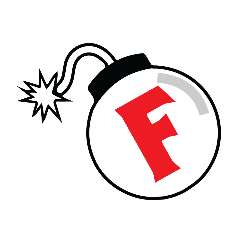 F-BOMB Full Color Sticker