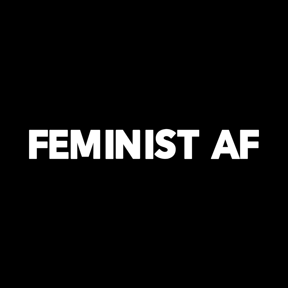 Feminist AF decal