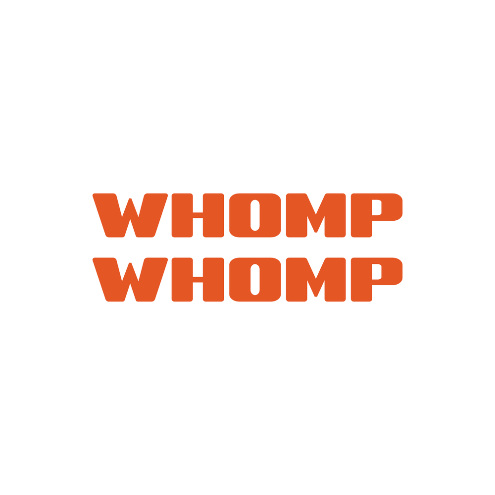 Whomp Full Color Sticker