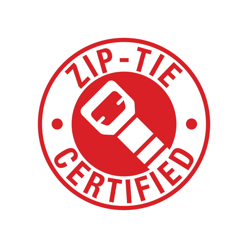 ZIP TIE Full Color Sticker