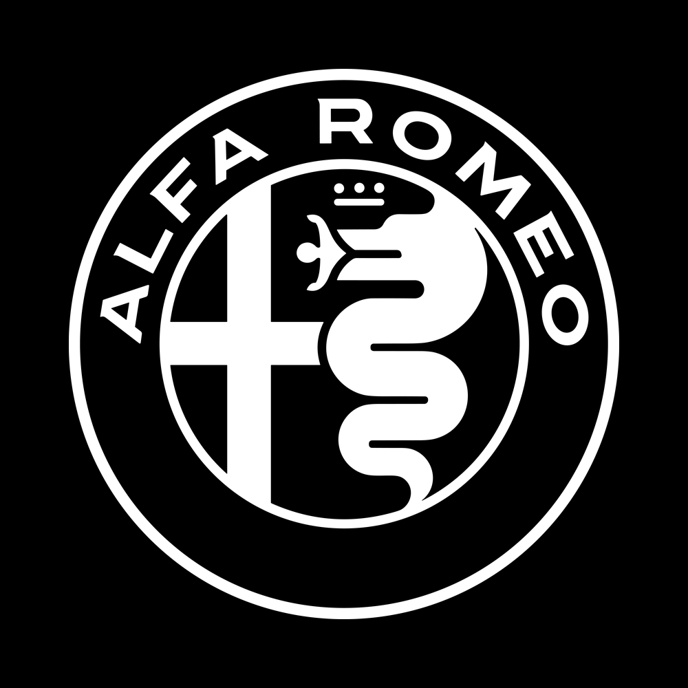 Alfa Romeo car logo vinyl decal