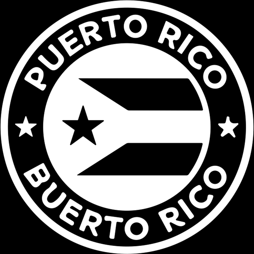 Puerto Rico Flag Coffee Cup decal