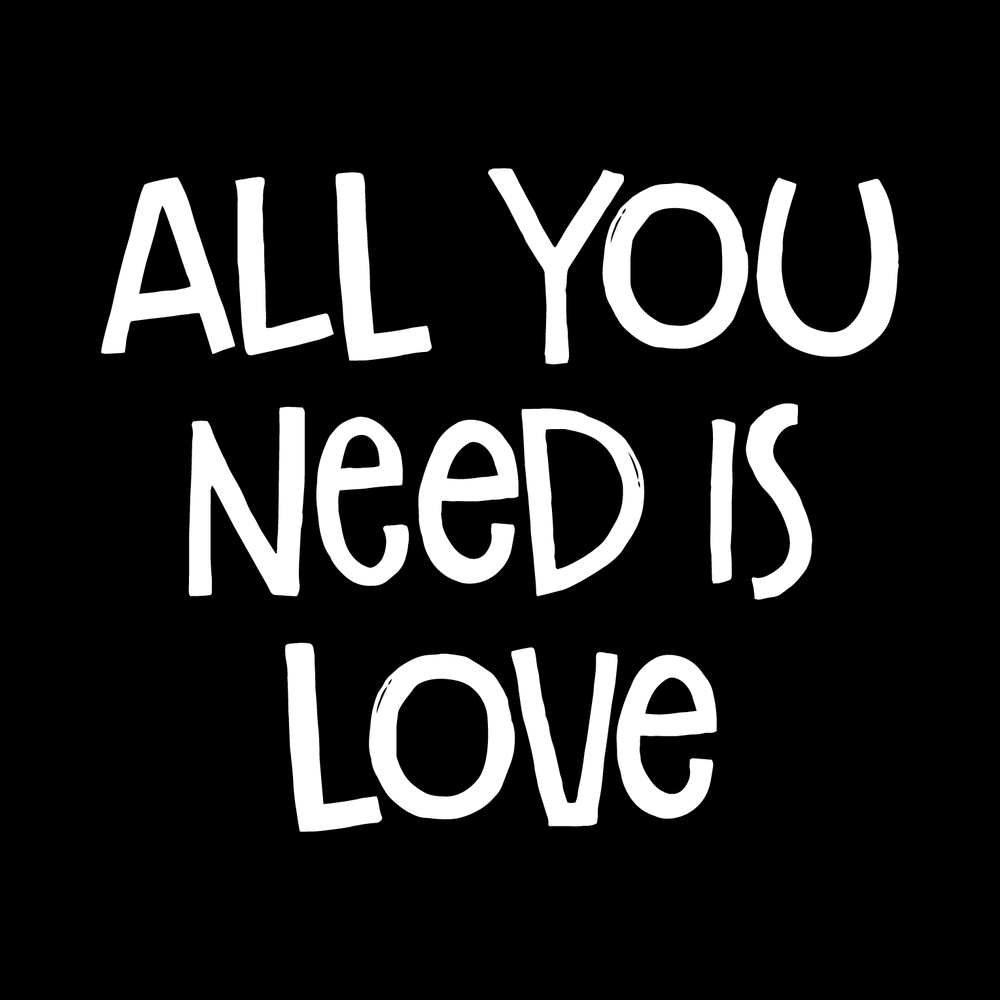 All You Need Is Love decal