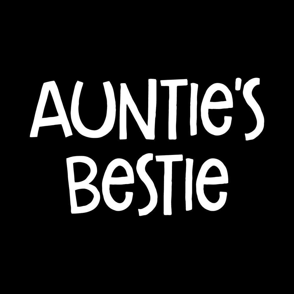 Aunties Best Ie vinyl decal for car window